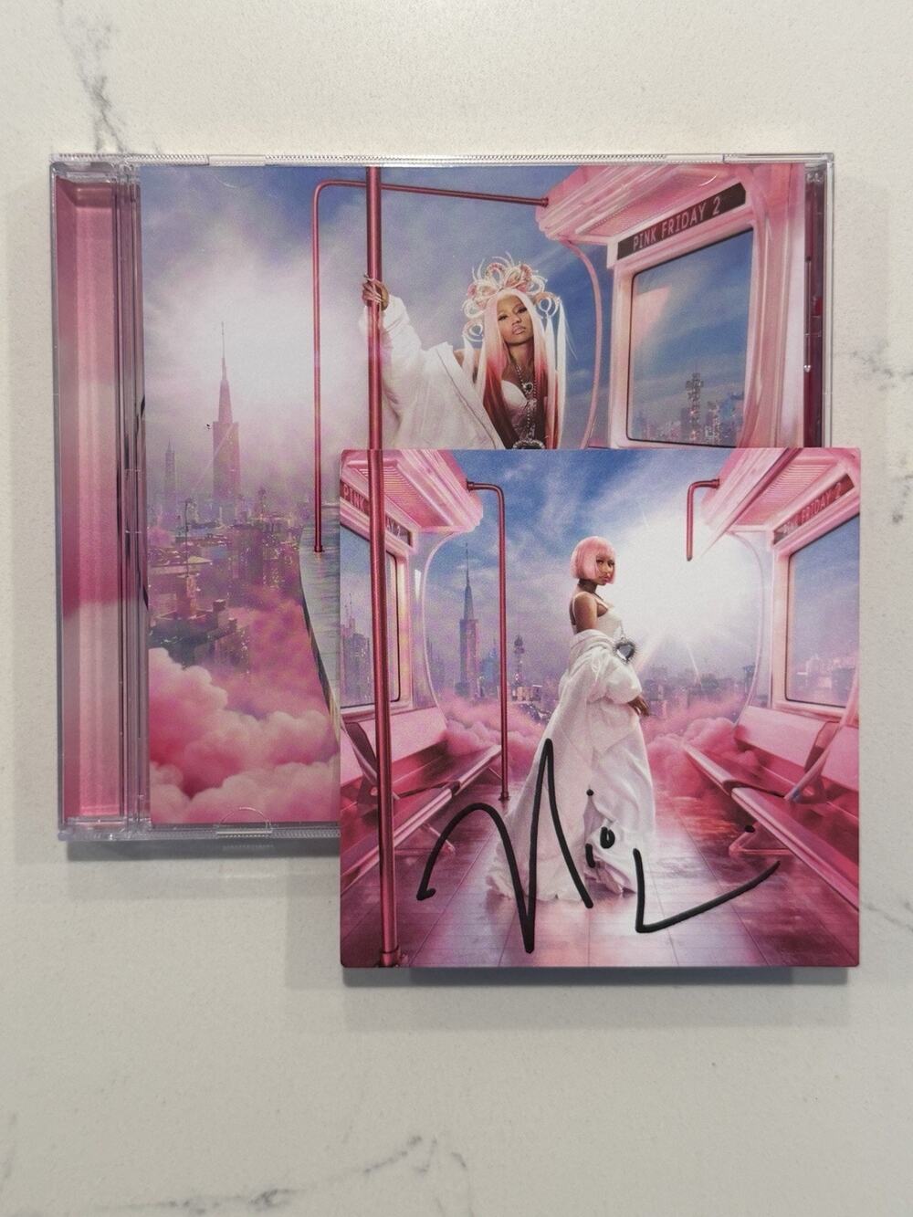 Nicki Minaj "Pink Friday 2" CD with Signed Insert, Autographed #5